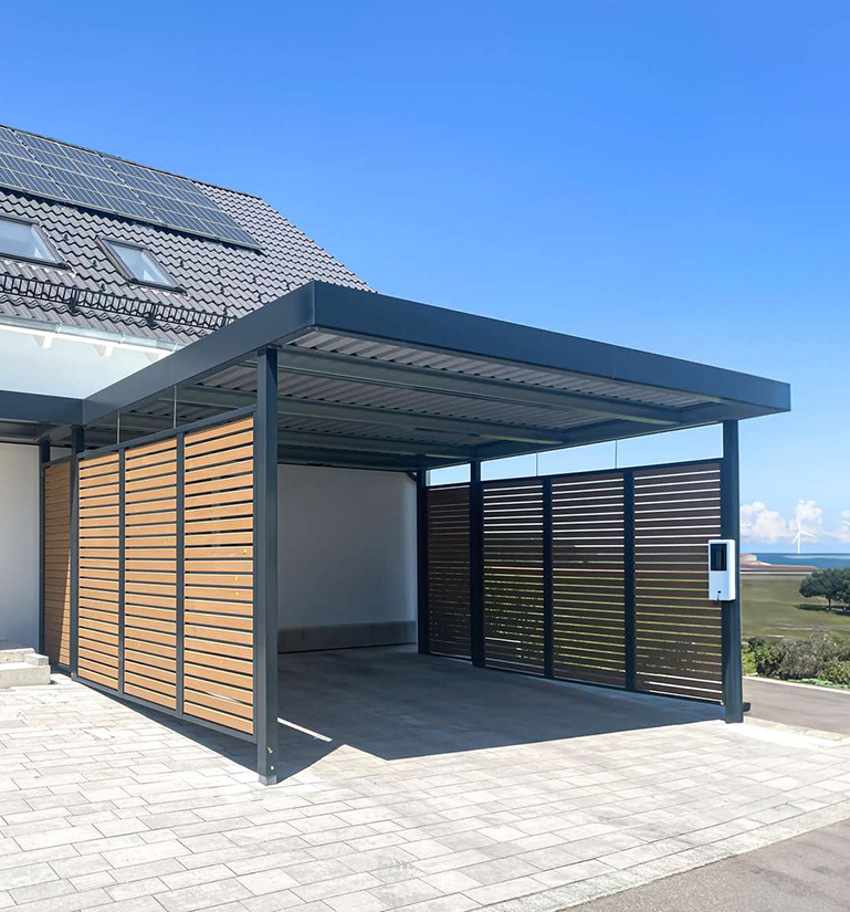 Solar Carport von Helion